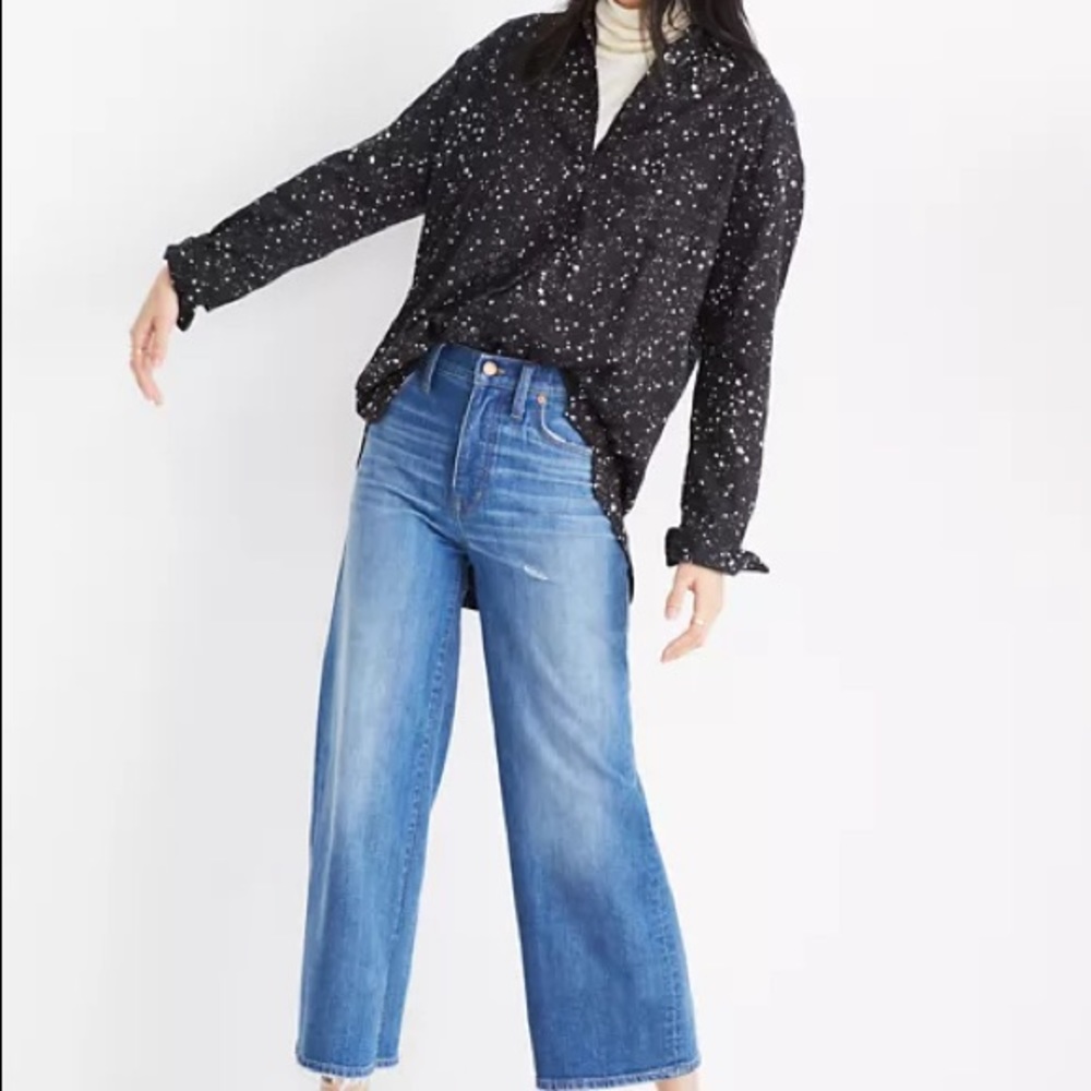 Madewell Star Oversized Button Down - image 1